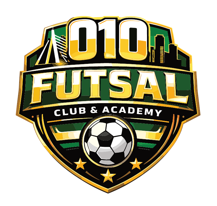 010 Futsal Club&Academy Logo Badge / EcoFlex Pro Quality / 100 pcs / 7 cm wide